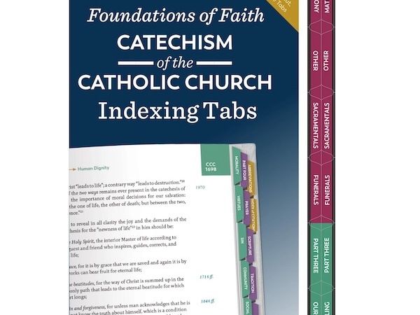 Foundations of Faith Catechism of the Catholic Church Indexing Tabs